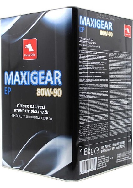 Maxigear Ep 80W-90 15 kg fiyatları