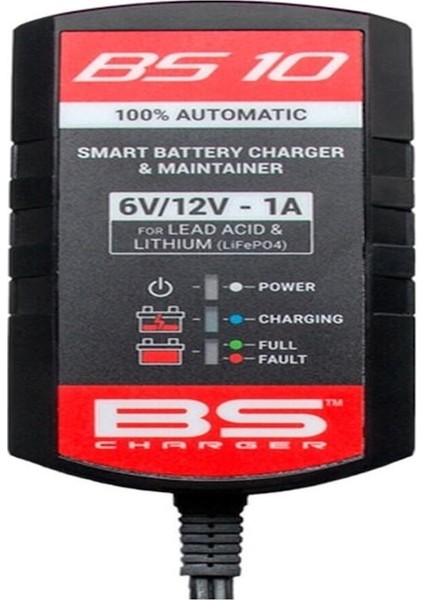 BS10 Otomatik Akü Şarj Cihazı 6V/12V