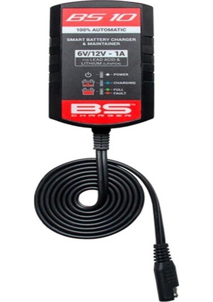 BS10 Otomatik Akü Şarj Cihazı 6V/12V modelleri