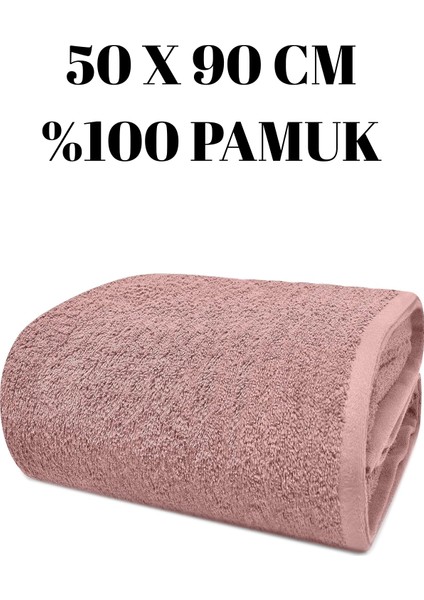 Pamuk El ve Yüz Havlusu (50 x 90 cm ) - Baş Kafa Havlusu, Ultra Yumuşak ve Yüksek Emici Pamuk