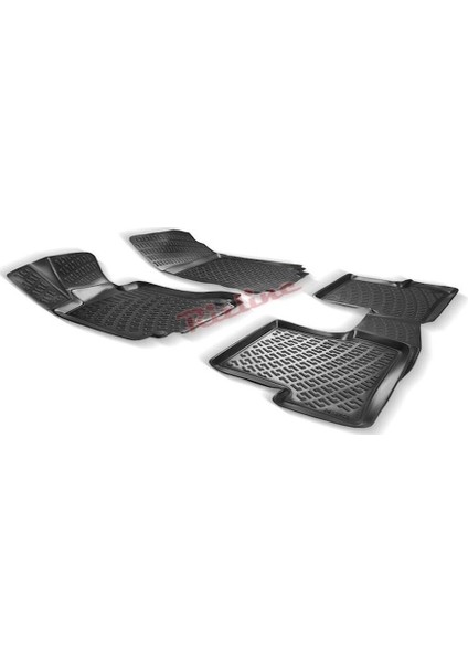 Mercedes C Serisi W204 Paspas Bagaj Havuzu 3D Rizline Plastik Set modelleri