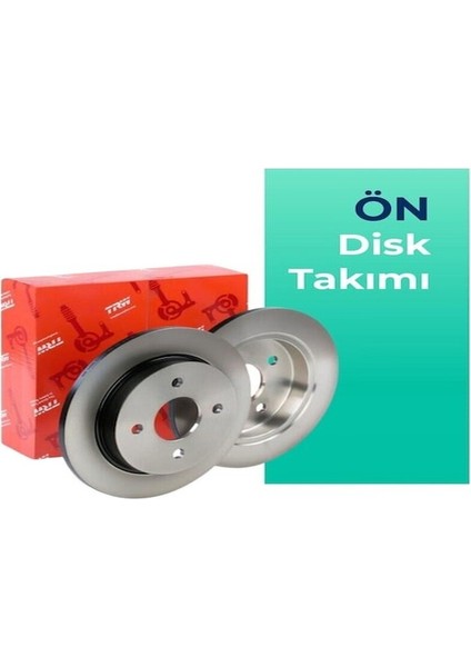 Hyundaı Accent Blue Ön Fren Disk Takımı 2011-2019