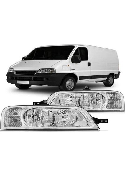 Fiat Ducato Sağ Sol Ön Far Lambası Takımı 2001-2006