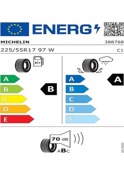 Michelin 225/55 R17 97W Primacy 5 Yaz Lastiği 2025 fiyatları