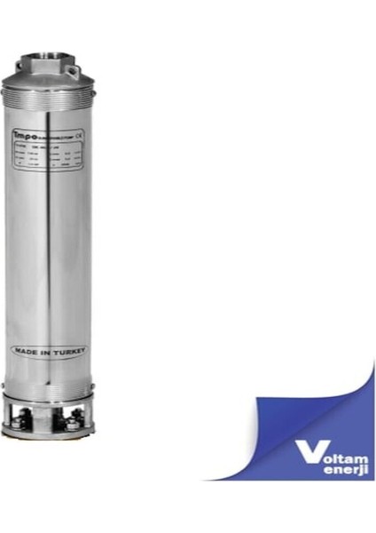 4 Inç 3hp Sk 403 30 Krom Başlıklı Dalgıç Pompa