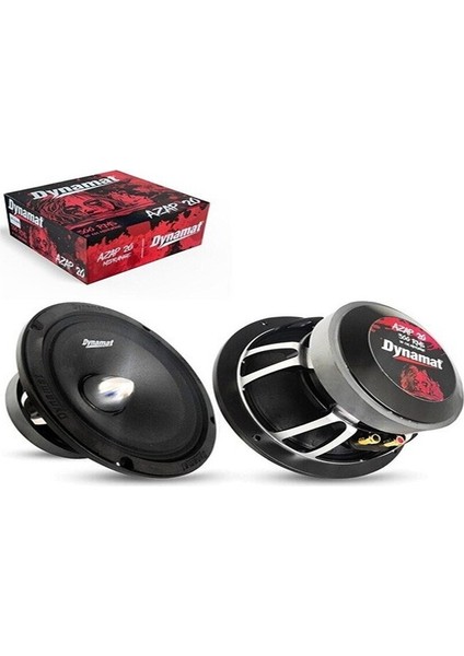Azap-20 Oto Midrange 20CM 300 Watt Rms 2 Adet