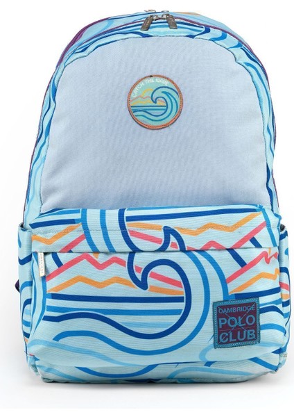 Wave Çift Ana Bölmeli Unisex Çocuk Ilkokul Çantası