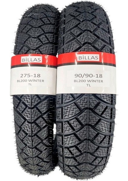 Kışlık Lastik 90/90-18 ve 275-18 Takım Tl Tubeless - Dubleks fiyatları