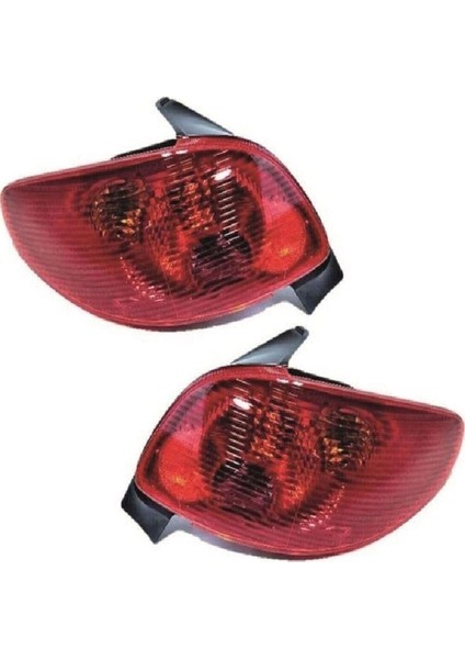 Peupegot 206 Sağ-Sol Takım Stop Lambası Duysuz 2003-2011