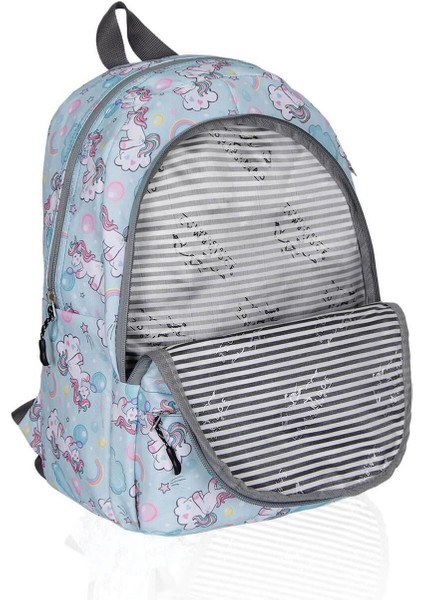 3'lü Okul Çanta Seti Unicorn Beslenme Kalemlik Okul Çanta Seti fırsatları