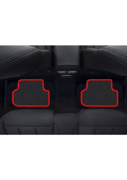 Mercedes S Serisi W221 2006-2013 Long Gri Halı Gri Kenar Petek Topuk