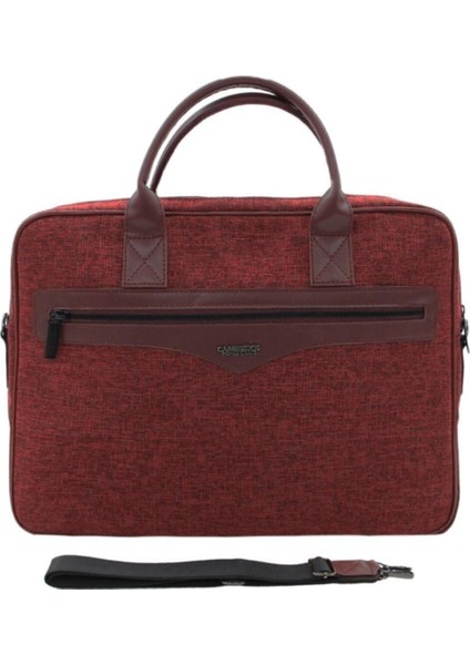 Kumaş Evrak Çantası - Bordo fiyatları