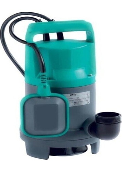 Wilo Waste 14.9 Az Kirli Su Drenaj Dalgıç Pompa 10 Mt. Kablolu Flatörlü 9 Mss 13 M³/h 220 Volt fiyatları