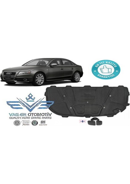 Audi A4 2009-2012 Arası Kaput Izolasyonu Keçesi 8T0863825H