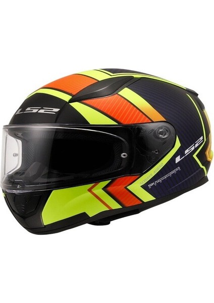 Rapid 2 Extra Navy Kask Mavi - Mat Neon Sarı M