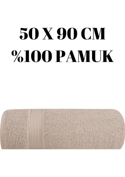 50 x 90 cm Premium El ve Yüz Havlusu – Hızlı Kuruyan, Yüksek Emici
