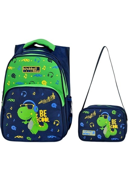 Dinazor Baskılı Beslenmeli Ilkokul Çantası 3006