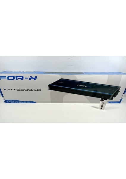 Mono Amfi + For-X Çakmak 2500RMS For-X XAP-2500.1D Bass Anfisi Bass Kontrollü Mono Anfi fırsatları
