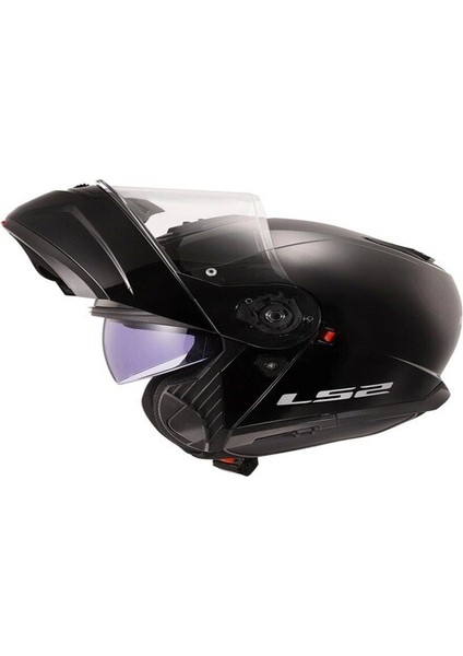 Strobe 2 Çene Açılır Kask Parlak Siyah 3xl indirimleri