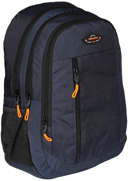 5057 Lacivert Su Geçirmez Astarlı Kumaş Sırt Çantası