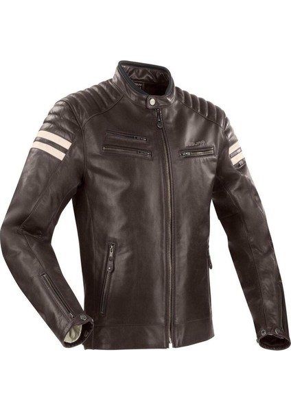 Segura Funky Retro Deri Motorcu Montu - Kahverengi fiyatları