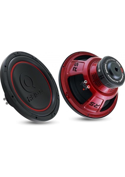 Audıo RS-GH15 Oto Bass Subwoofer 38CM 2000 Watt 1 Adet