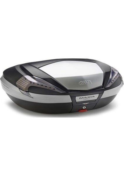 V47NT Motosiklet Arka Çanta Gri Reflektörlü