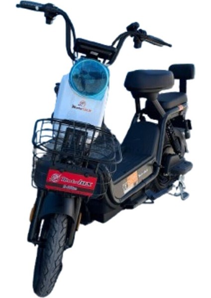 Gogo Beyaz Elektrikli Motosiklet 220 Kg Taşıma Kapasitesi