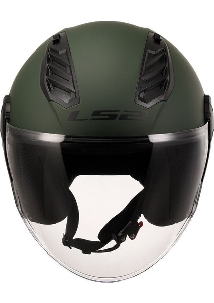 Aırflow 2 Mat Yeşil Motorcu Kaskı modelleri