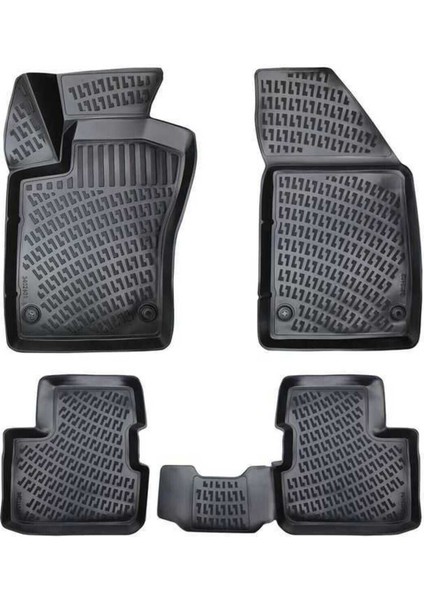 Fiat Egea Sedan 3D Havuzlu Paspas Yüksek Koruma Sağlayan Özelliklerle