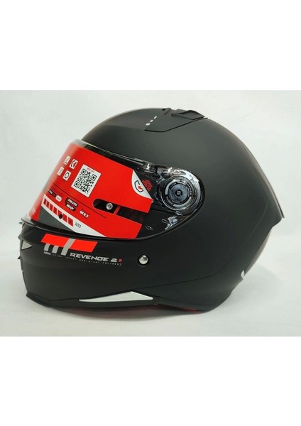 Kask Revenge 2 Solid A1 Matt Black Şeffaf Vizörlü fiyatları