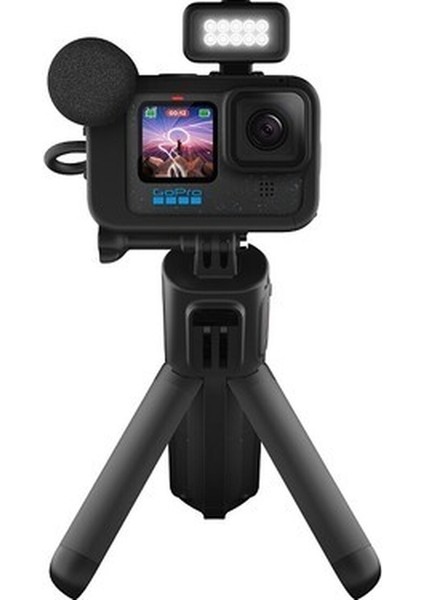 Hero 12 Black Creator Edition Aksiyon Kamera - Resmi Distribütör Garantili - Light Mod + Media Mod + Volta