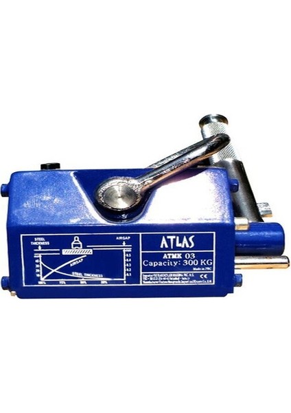 Atlas ATMK06 Universal Manyetik Kaldıraç. 600KG