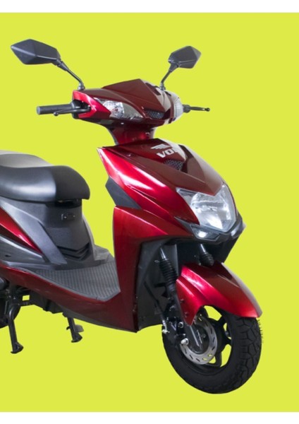 Vs1 Kırmızı Elektrikli Motor Yeni Model 2023