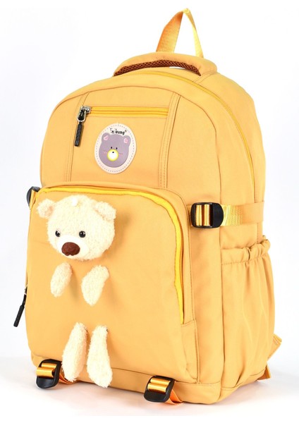 Ortopedik Lüks Kumaş Çok Gözlü Çocuk Ilkokul Sırt Çantası 51694 fırsatları