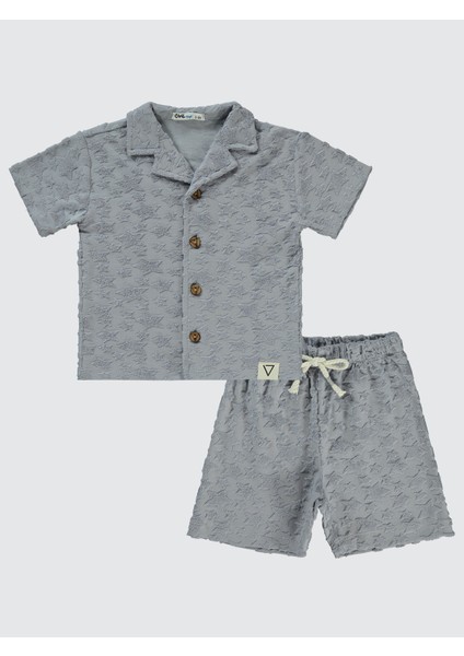 Erkek Çocuk Takım 2-5 Yaş Gri