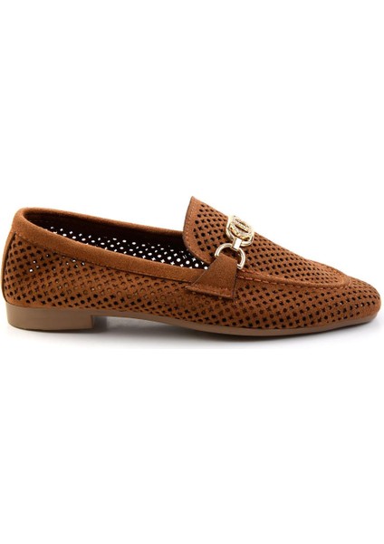 Taba Kadın Loafer Ayakkabı K01688010902