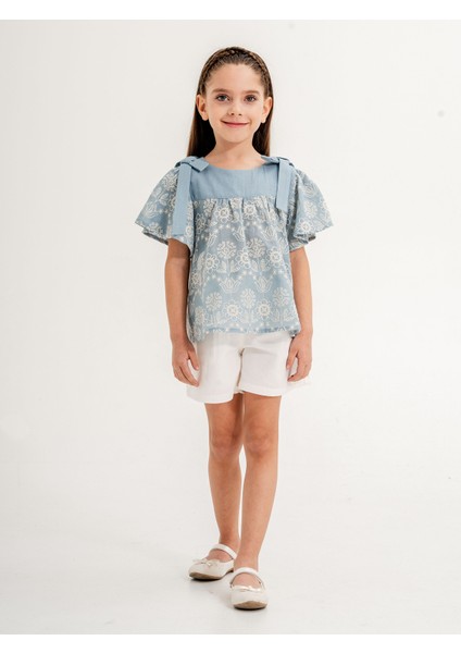 Kız Çocuk Takım 6-9 Yaş Mavi