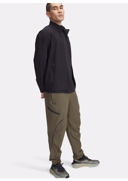 1390256-390 Ua Unstoppable Cargo Pa Lastikli Bel Loose Fit Yeşil Erkek Eşofman Altı