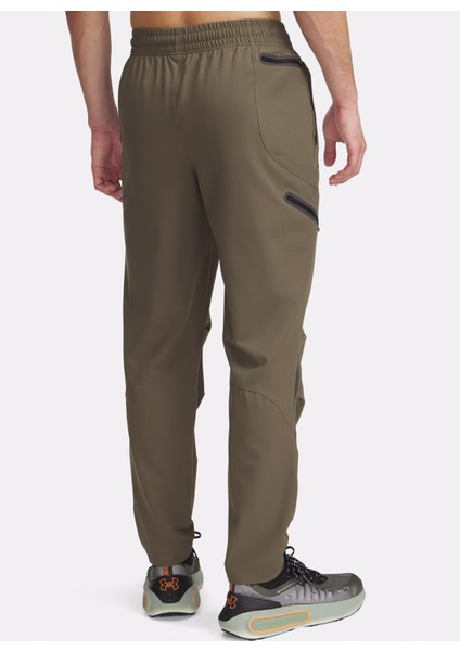 1390256-390 Ua Unstoppable Cargo Pa Lastikli Bel Loose Fit Yeşil Erkek Eşofman Altı fiyatları