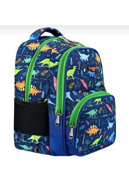 Dijital Baskılı Ilkokul Çantası 3 Lü Set (Çanta + Termal Beslenme + Kalemlik) modelleri
