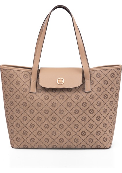 Açık Vizon Kadın 43X29X13 cm Omuz Çantası 05FO25Y5038 fiyatları