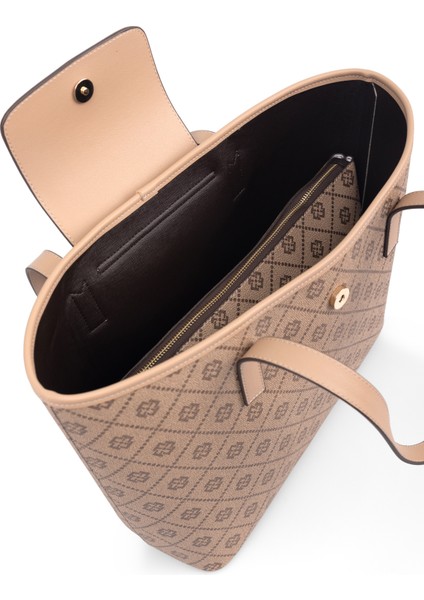 Açık Vizon Kadın 43X29X13 cm Omuz Çantası 05FO25Y5038 indirimleri