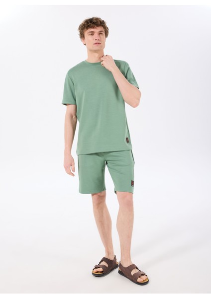 d4sm-sht3221 açık haki standart erkek sweat şort fiyatları