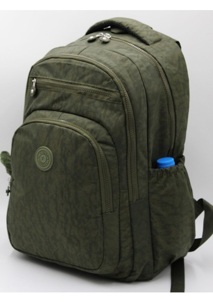 Suya Dayanıklı Çok Kullanışlı Okul Sırt Çantası Unisex Modern Günlük Sırt Çantası 1800 Haki modelleri