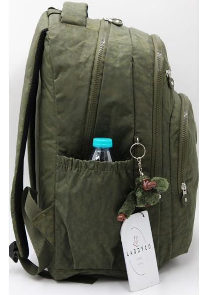 Suya Dayanıklı Çok Kullanışlı Okul Sırt Çantası Unisex Modern Günlük Sırt Çantası 1800 Haki fırsatları