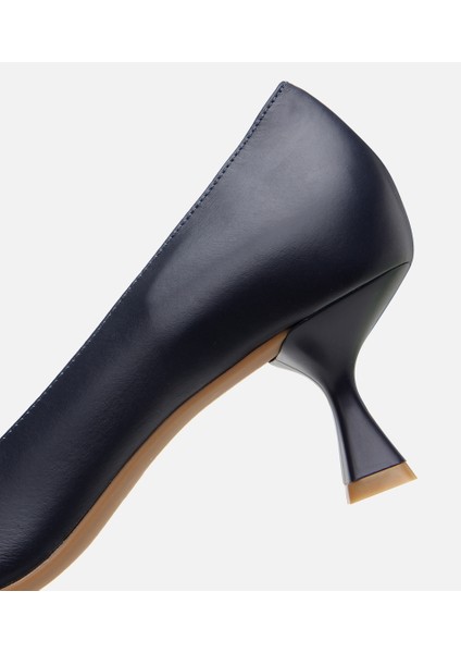 01AYH304150A680 KADIN Deri Lacivert Stiletto indirimleri