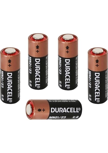 Duracell Lityum MN21 Pil 5li Paket (Alarm Pili 23A)