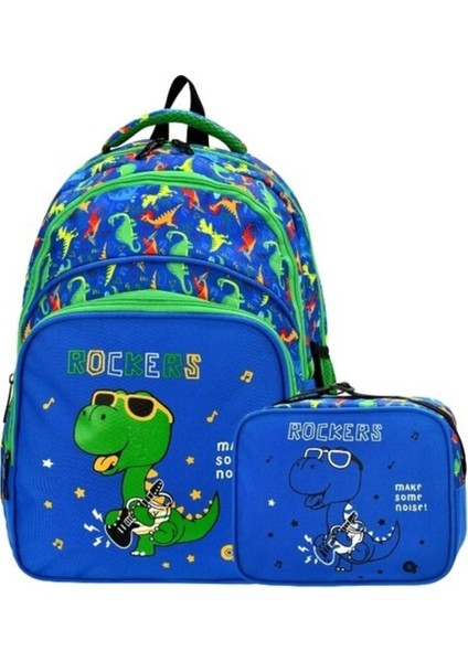 Dinazor Ilk Okul Çanta Dayanıklı Ortopedik Öğrenci Çocuk Sırt Çantası