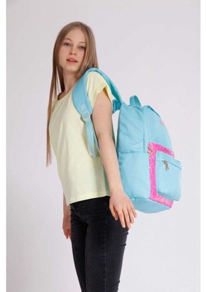 Magical Okul Çantası Pullu Turkuaz K1355 indirimleri